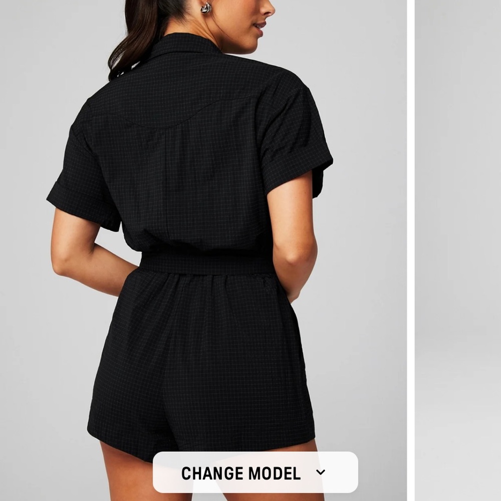Fabletics Ripstop Short Onsie - Picture 2 of 6